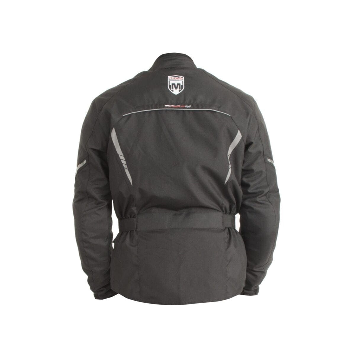 Trik Moto M115 Short Textile Waterproof Jacket  Black  Red