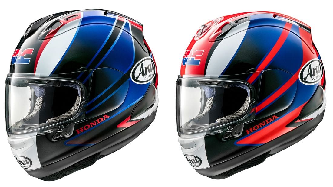 NEW GEAR: Arai's Honda Fireblade-inspired helmet. Get YOURS now. | MoreBikes