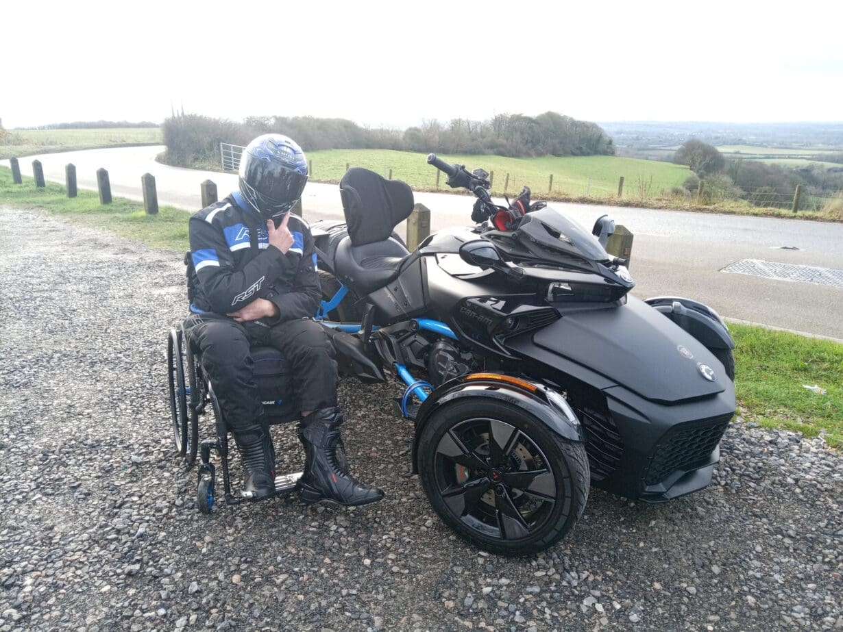 Phoenix Motorcycle Training helps paralysed rider regain biking freedom